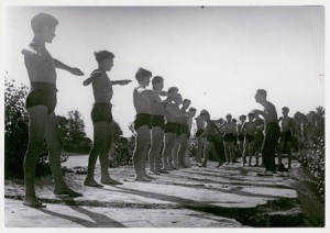 Activité sportive à la ferme de Moissac.