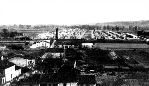 Camp-hôpital de Noé en 1947.  Source : http://www.ajpn.org/internement-camp-de-Noe-161.html  