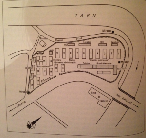 Carte réalisée par Monique Morales Source : Livre Les Camps du Sud-ouest de la France  Page 78, édition Privat