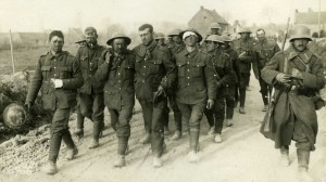 Prisonniers de guerre britanniques, France, avril 1917