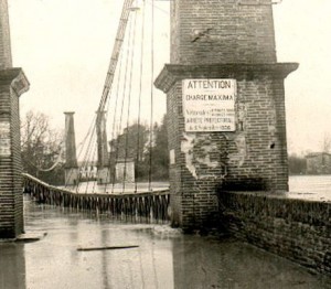 Inondation, Saint-Sulpice le 3 mars 1930