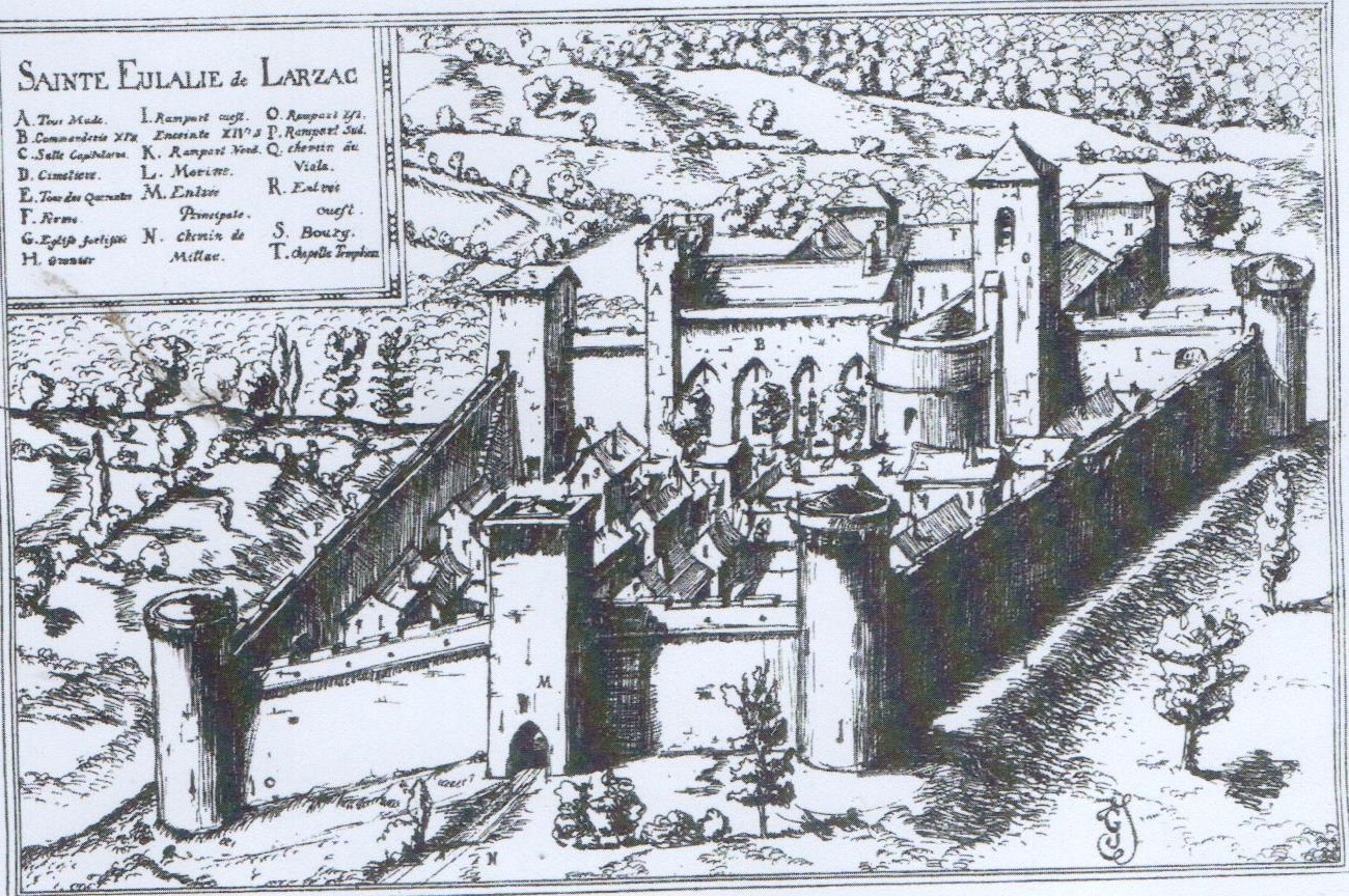 La cité templière de Sainte Eulalie de Cernon du XIIe au XVe siècle