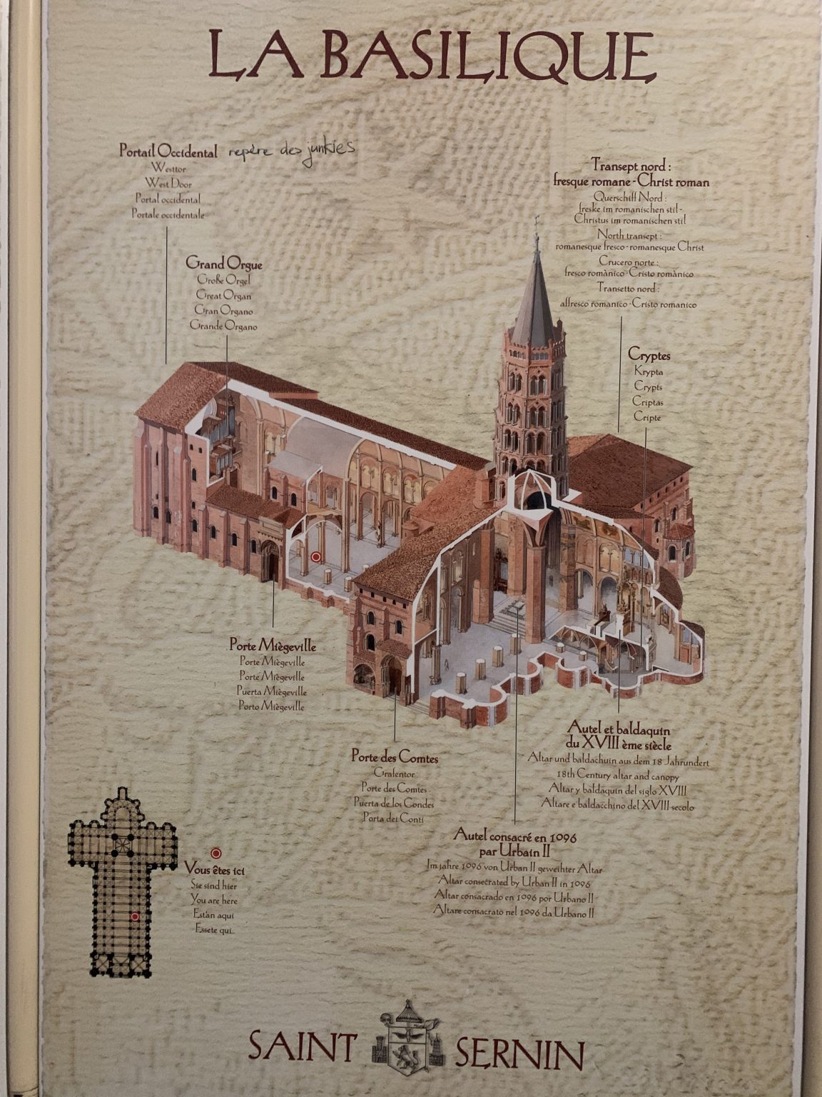 La basilique SaintSernin de Toulouse (XIXIIIe siècle) [2021